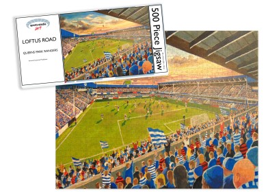 Loftus Road Stadium Fine Art Jigsaw Puzzle - Queens Park Rangers FC